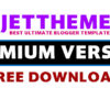 Jet Blogger Theme - Full Cutomized Ready [Download Now]